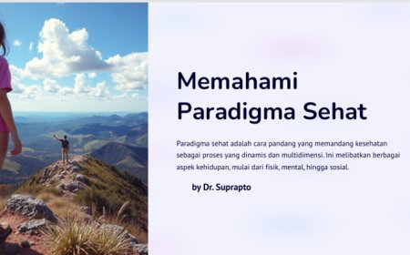 Memahami  Paradigma Sehat