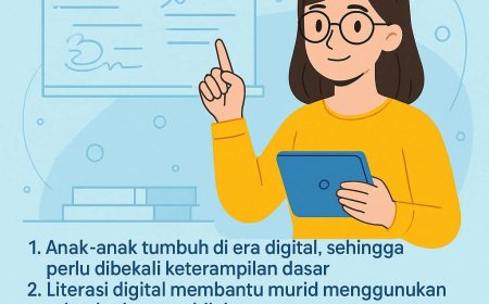 Urgensi Literasi Digital Sejak Dini: Membentuk Generasi Cerdas, Kritis, dan Kreatif di Era Teknologi