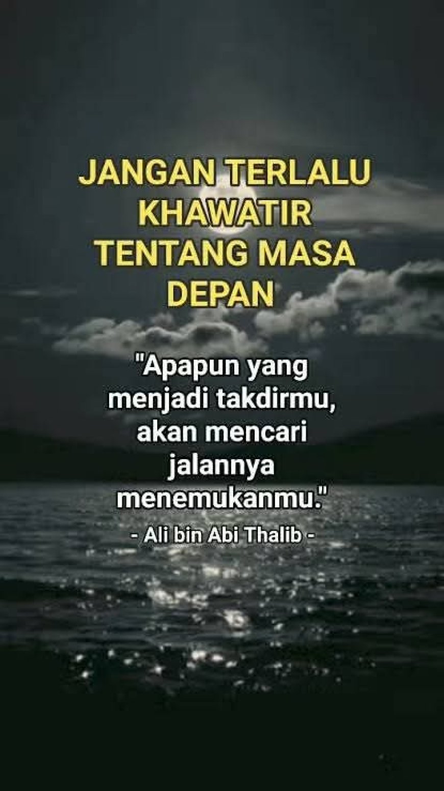 Keteguhan Hati dalam Menyikapi Masa Depan