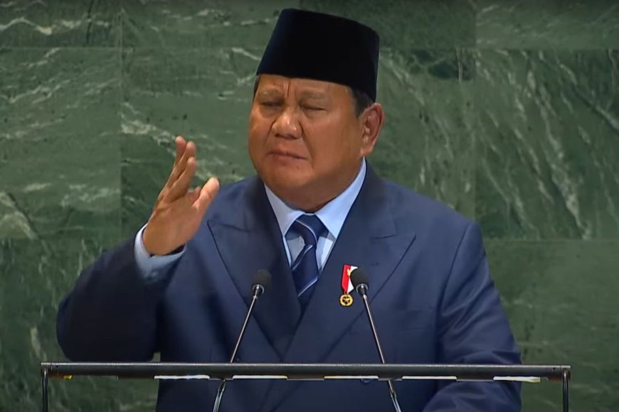 Media Asing Soroti Pidato Prabowo di Sidang PBB