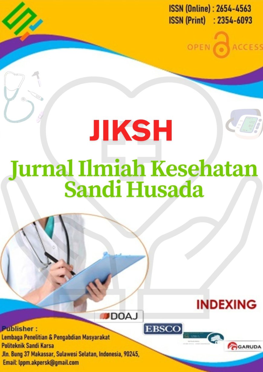 Jurnal Ilmiah Kesehatan Sandi Husada