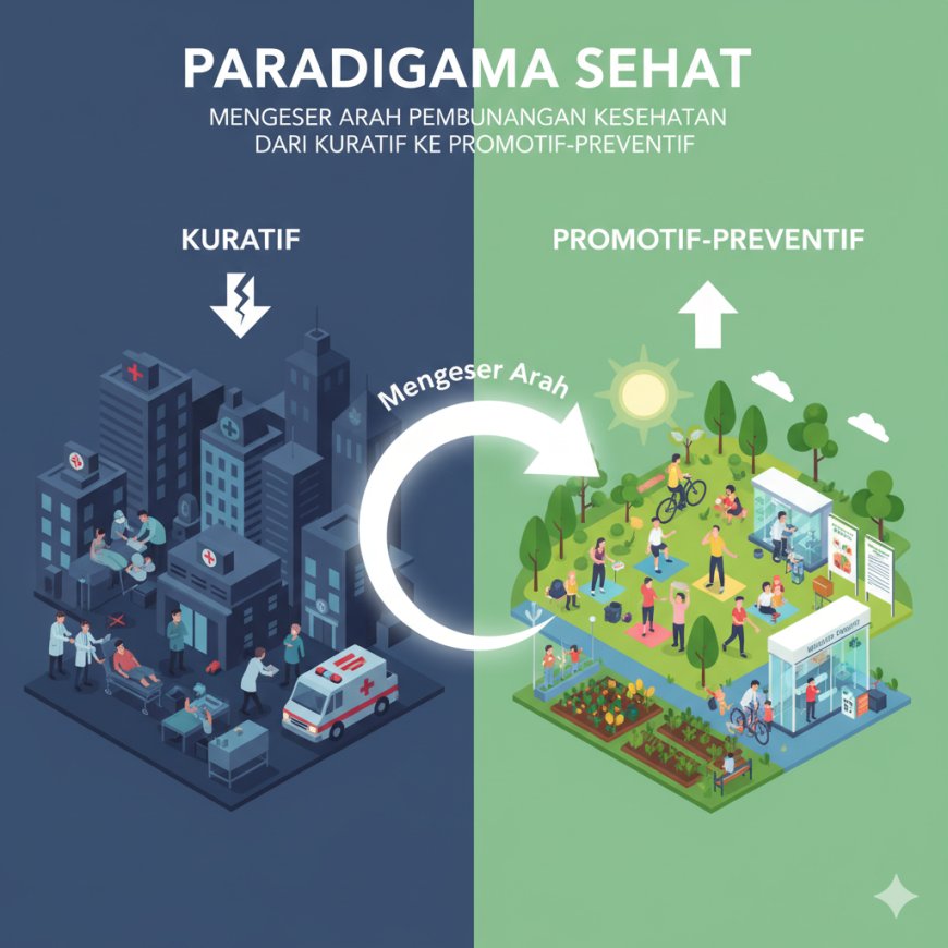Paradigma Sehat: Menggeser Arah Pembangunan Kesehatan dari Kuratif ke Promotif-Preventif