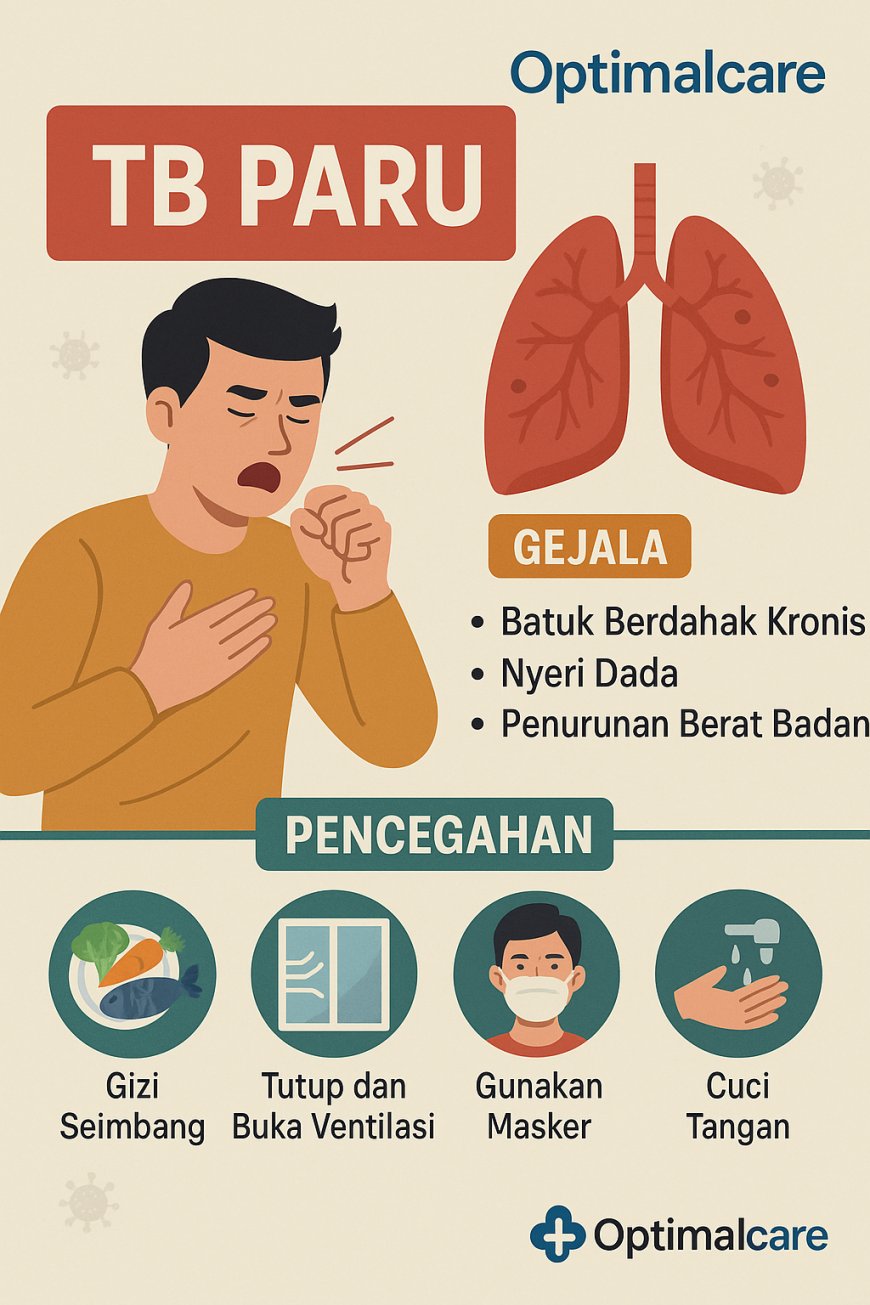 Optimalcare: Bersama Lawan TB Paru, Jaga Nafas Sehat Indonesia