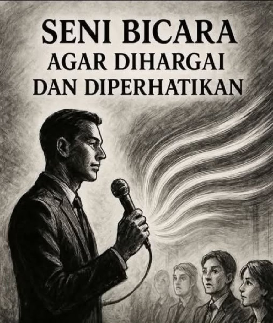 Seni Berbicara Efektif: Kunci untuk Dihargai dan Didengar dalam Kehidupan Sosial dan Profesional
