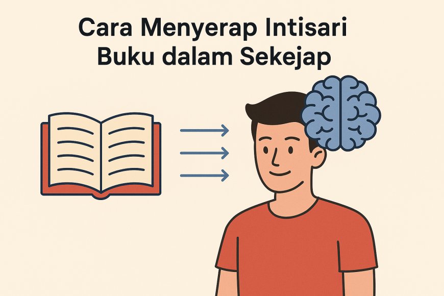 Cara Menyerap Intisari Buku dalam Sekejap: Strategi Membaca Efektif dan Cerdas