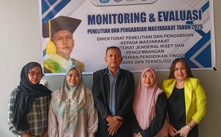 Monitoring dan Evaluasi Penelitian serta Pengabdian Masyarakat 2025: Menguatkan Sinergi Riset, Pendidikan Tinggi, dan Pemberdayaan Sosial”