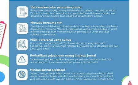 Tips Agar Bisa Lolos Publikasi di Jurnal Internasional