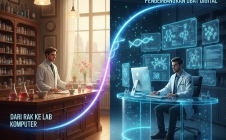 Dari Rak ke Lab Komputer: Transformasi Peran Farmasis di Dunia Big Data dan Pengembangan Obat Digital