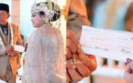 Fakta Pernikahan di Pacitan dengan Mahar Cek Rp 3 M, Mbah Tarman Bulan Madu ke Purwantoro