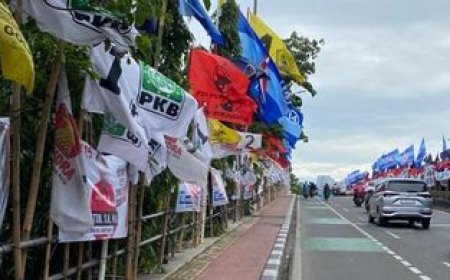 Elektabilitas 8 Parpol di DPR Versi IPO: Gerindra Tertinggi, Nasdem Terendah