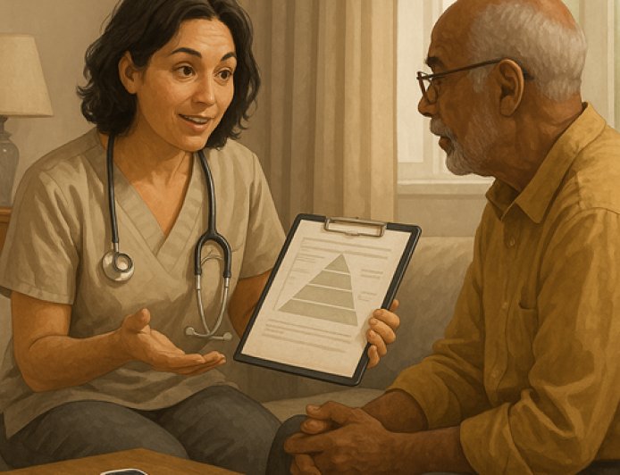 Impact of home care counseling on the quality of life of people with diabetes militus