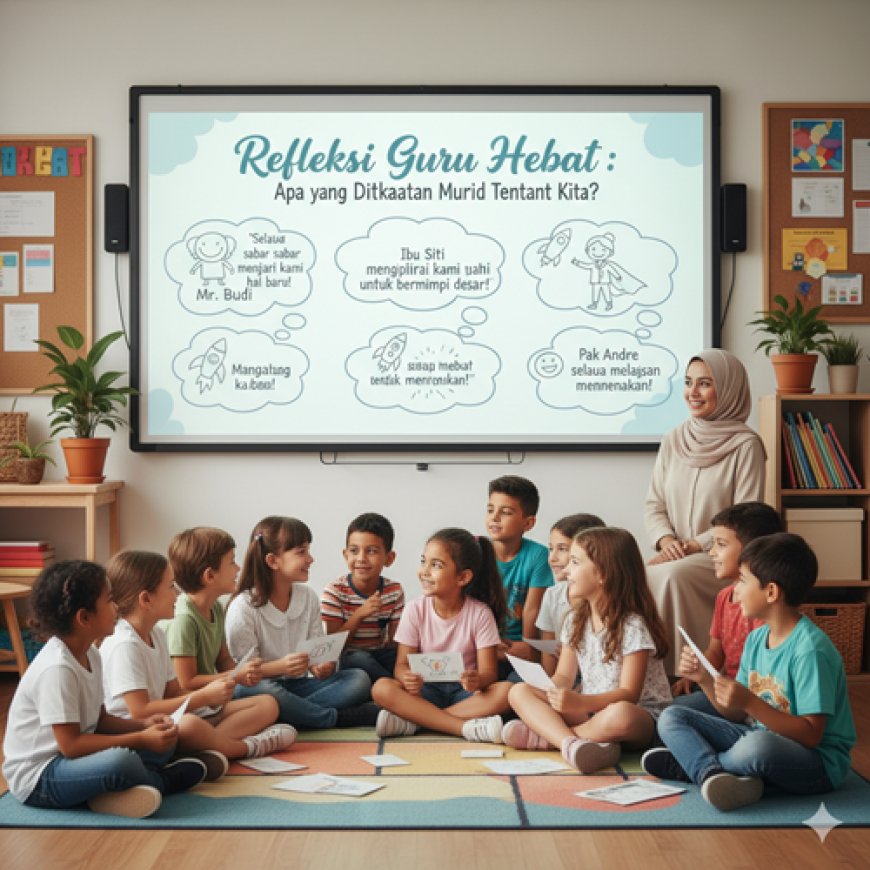 Refleksi Guru Hebat: Apa yang Dikatakan Murid Tentang Kita?
