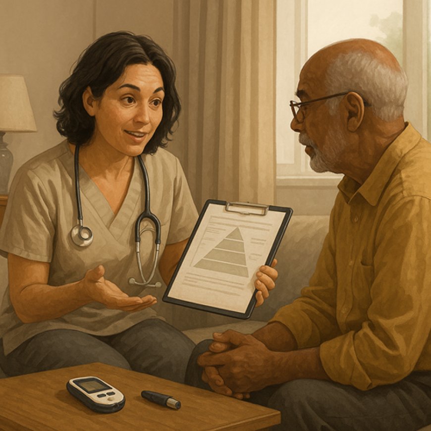 Impact of home care counseling on the quality of life of people with diabetes militus