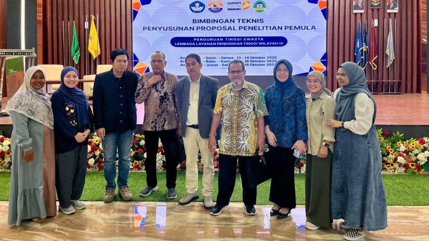 Sinergi Riset dan Inovasi: Politeknik Sandi Karsa Hadiri Bimtek Penyusunan Proposal Penelitian Pemula LLDIKTI IX